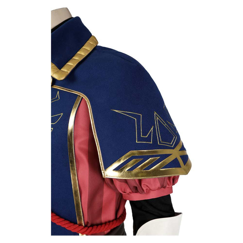 The Legend of Zelda: Tears of the Kingdom Game Link Blue Suit Party Carnival Halloween Cosplay Costume