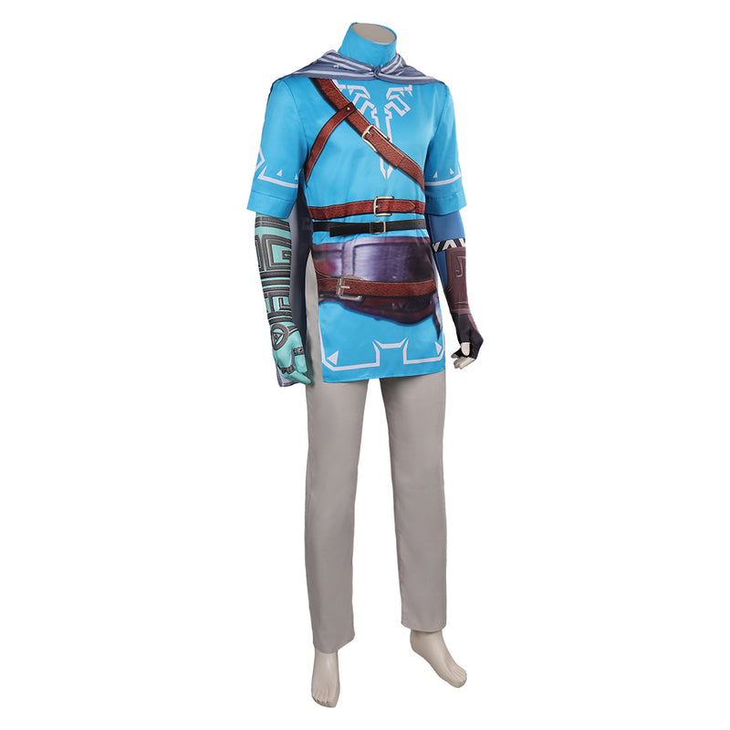 The Legend of Zelda: Tears of the Kingdom Link Outfits Party Carnival Halloween Cosplay Costume