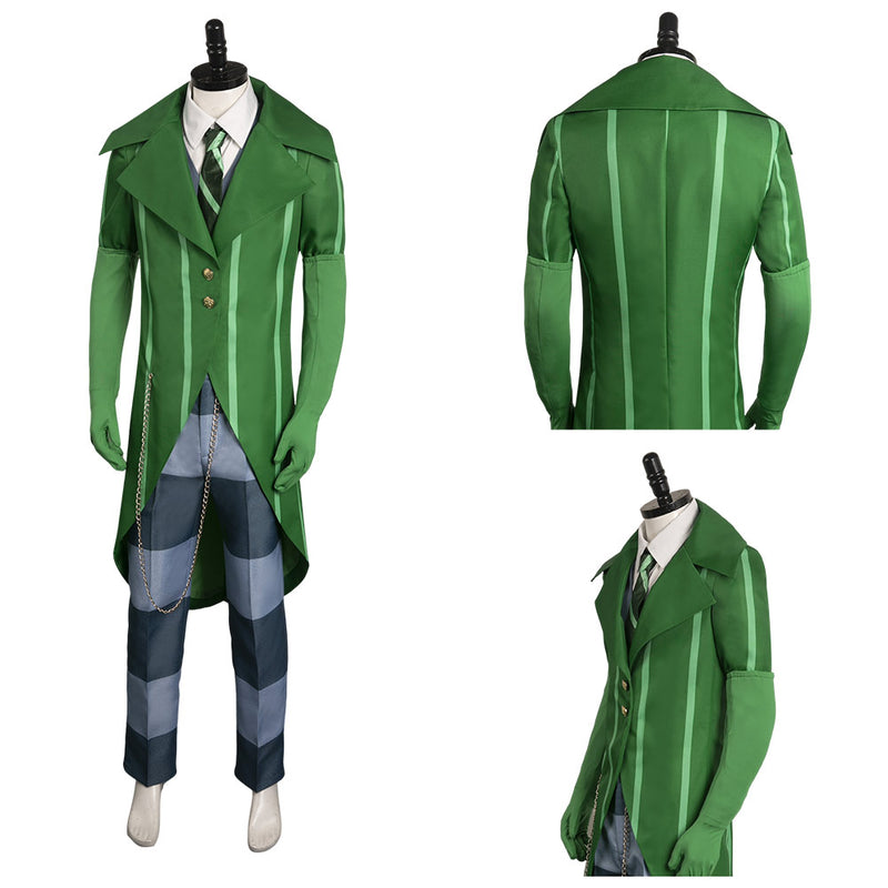 The Lorax Villain Green Outfit Party Carnival Halloween Cosplay Costume