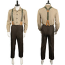 The Ministry of Ungentlemanly Warfare Movie Gus March Phillips Brown Outift Cosplay Costume