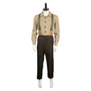 The Ministry of Ungentlemanly Warfare Movie Gus March Phillips Brown Outift Cosplay Costume
