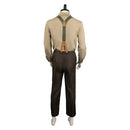 The Ministry of Ungentlemanly Warfare Movie Gus March Phillips Brown Outift Cosplay Costume