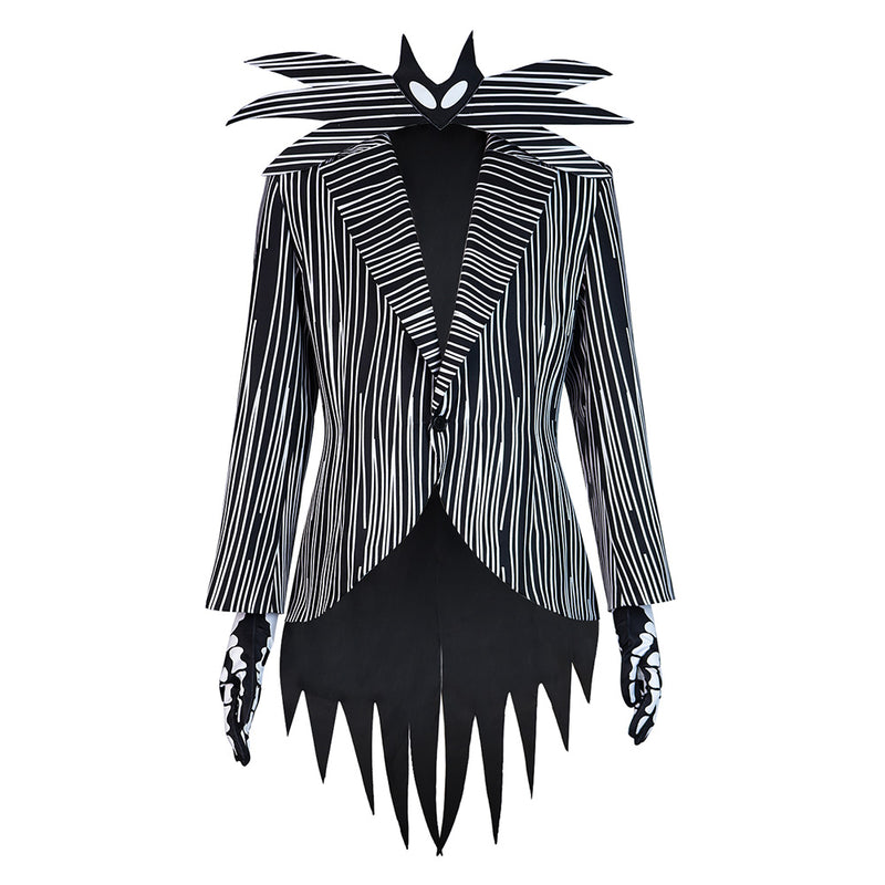 The Nightmare Before Christmas Jack Skellington Princess Outfits Party Carnival Halloween Cosplay Costume