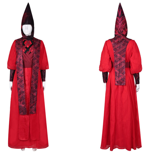 The Nightsisters Witch Women Red Suit Party Carnival Halloween Cosplay Costume
