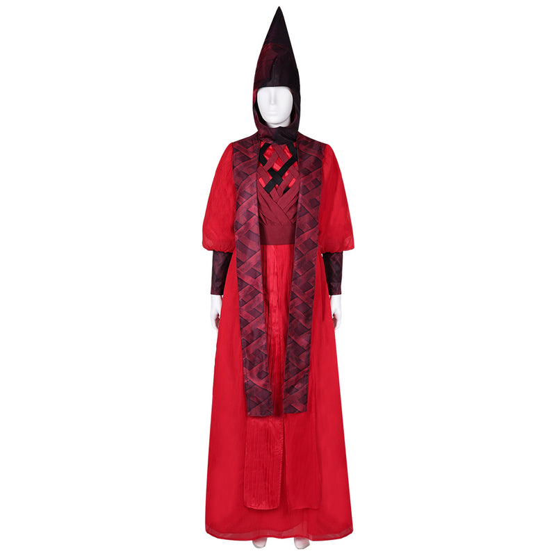 The Nightsisters Witch Women Red Suit Party Carnival Halloween Cosplay Costume