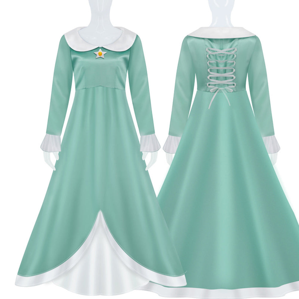 Peach Princess Outfits Halloween Carnival Party Cosplay Costume