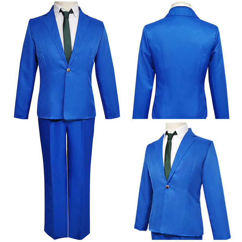 TV Detective Conan Kudou Shinich Outfits Halloween Carnival Cosplay Party Suit