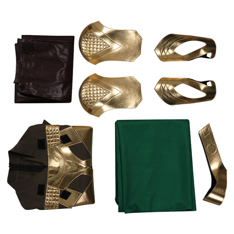 TV Loki Season 2 Loki Green Cloak Outfits Party Carnival Halloween Cosplay Costume