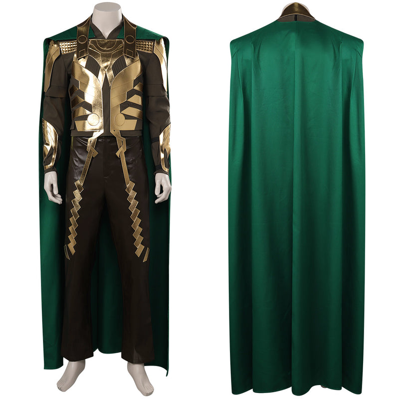 TV Loki Season 2 Loki Green Cloak Outfits Party Carnival Halloween Cos