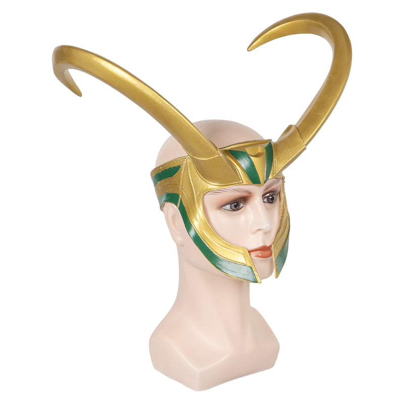 TV Loki Season 2 Longhorn Mask Cosplay Latex Masks Helmet Masquerade Halloween Party Costume Props