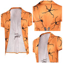 TV One Piece 2023 Arlong Yellow T-shirt Outfits Halloween Carnival Suit Cosplay Costume