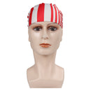 TV One Piece 2023 Buggy Striped Cosplay Headband Halloween Carnival Accessories
