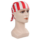 TV One Piece 2023 Buggy Striped Cosplay Headband Halloween Carnival Accessories