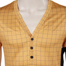 TV One Piece 2023 Roronoa Zoro Yellow Shirt Outfits Party Carnival Halloween Cosplay Costume