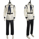 TV One Piece Marines Long sleeved Outfits Uniform Halloween Carnival Cosplay Costume