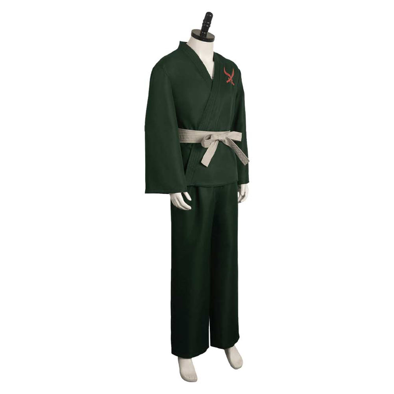 TV One Piece Roronoa Zoro Green Outfit Party Carnival Halloween Cosplay Costume