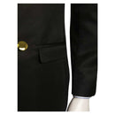 TV One Piece Sanji Black Suit Cosplay Halloween Carnival Costume