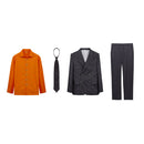 TV One Piece Sanji Black Uniform Outfits Halloween Party Carnival Cosplay Costume