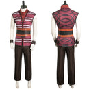 TV One Piece The Clown Buggy  Striped Outsuits Party Carnival Halloween Cosplay Costume