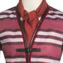 TV One Piece The Clown Buggy  Striped Outsuits Party Carnival Halloween Cosplay Costume