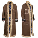 TV One Piece The Clown Buggy Plush Jacket Coat Party Carnival Halloween Cosplay Costume