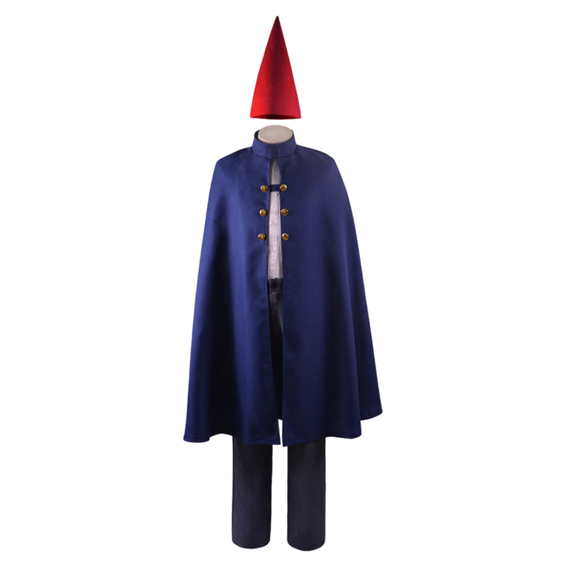 TV Over the Garden Wall Wirt Cloak Outfits Halloween Party Carnival Cosplay Costume