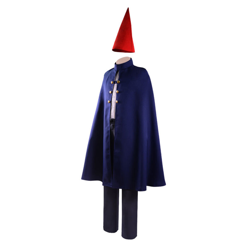 TV Over the Garden Wall Wirt Cloak Outfits Halloween Party Carnival Cosplay Costume