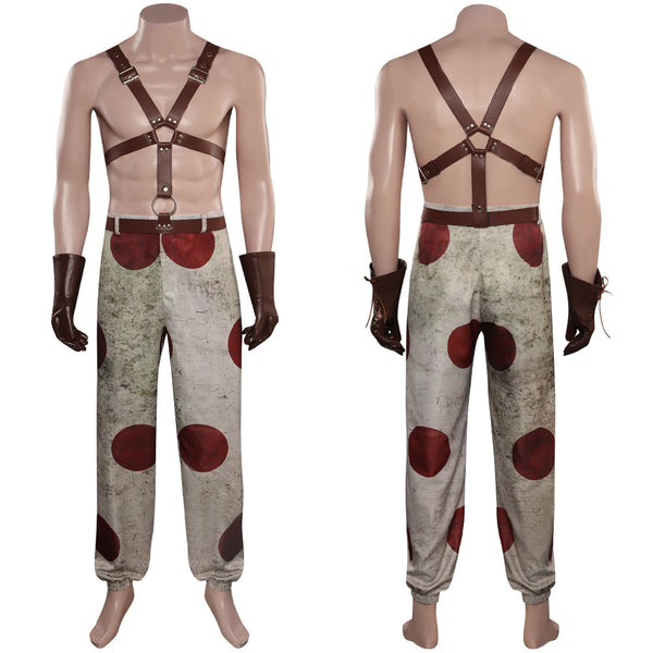Twisted Metal Sweet Tooth Jumpsuit Party Carnival Halloween Cosplay Costume