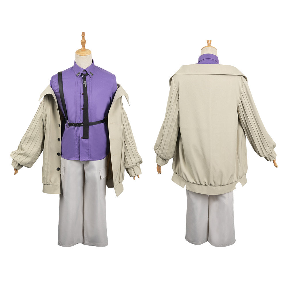 Nijisanji Vtuber Kuzuha Suit Party Carnival Halloween Cosplay Costume