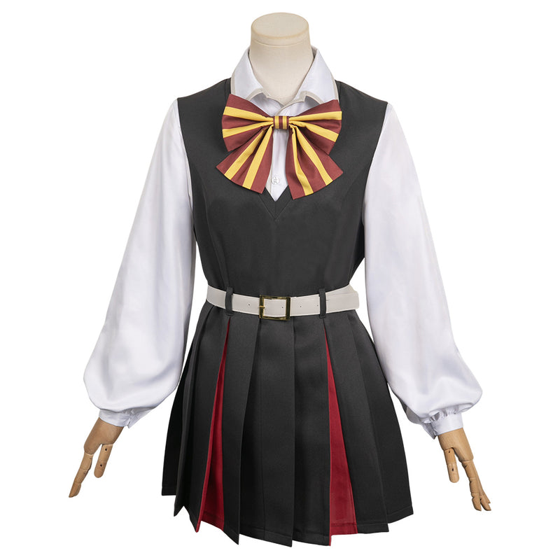 Whisper Me a Love Song Anime Kino Himari Women Blcak Dress Party Carnival Halloween Cosplay Costume