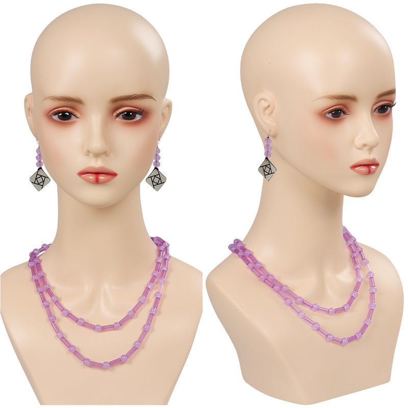 Wish Asha Necklace and Earring Party Carnival Halloween Cosplay Accessories