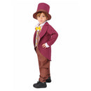 Wonka 2023 Movie Wonka Kids Children Purple Outfit Party Carnival Halloween Cosplay Costume