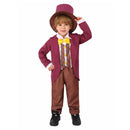 Wonka 2023 Movie Wonka Kids Children Purple Outfit Party Carnival Halloween Cosplay Costume