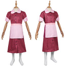 Wonka Movie Noodle Calah Lane Kids Children Dress Halloween Party Carnival Cosplay Costume Outfits