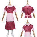 Wonka Movie Noodle Calah Lane Kids Children Dress Halloween Party Carnival Cosplay Costume Outfits