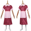 Wonka Movie Noodle Calah Lane Kids Children Dress Halloween Party Carnival Cosplay Costume Outfits
