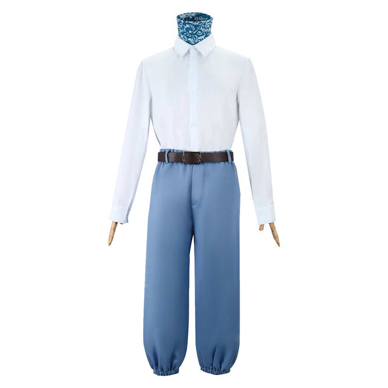 Wonka Movie Oompa Loompa Kids Children Blue Suit Party Carnival Halloween Cosplay Costume