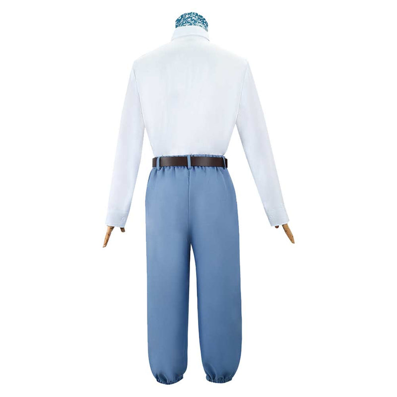 Wonka Movie Oompa Loompa Kids Children Blue Suit Party Carnival Halloween Cosplay Costume