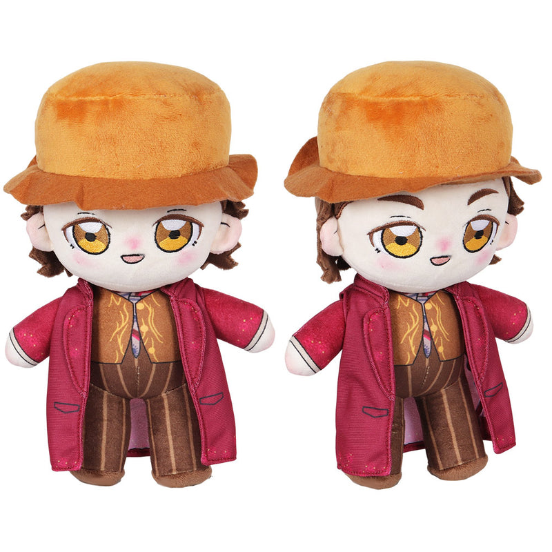 Wonka Movie Willy Wonka Timothee Chalamet Original Design Cosplay Plush Toys Doll Soft Stuffed Dolls Mascot Birthday Xmas Gift