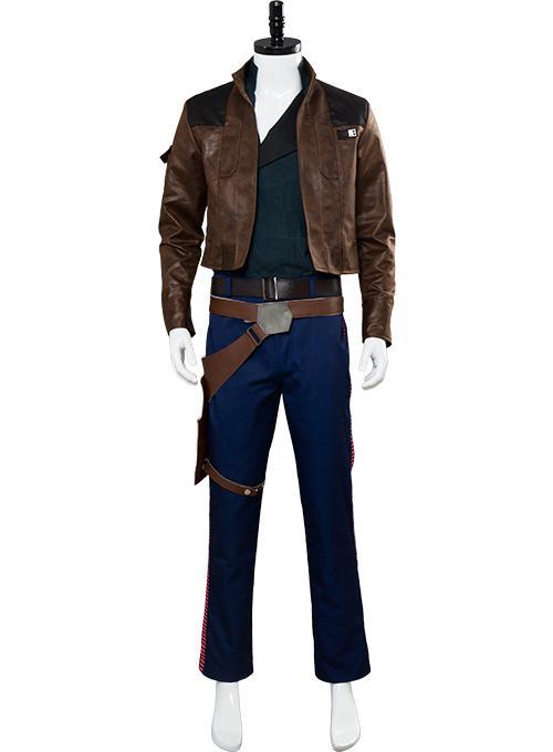 Solo: A SW Story Han Solo Outfit Jacket Suit Cosplay Costume