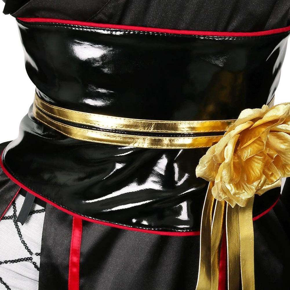 ER Marika Women Black Dress Party Carnival Halloween Cosplay Costume