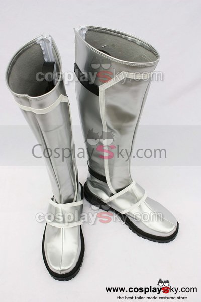 Ys6 Ernst Cosplay Boots Shoes Silver
