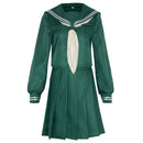 Yu Yu Hakusho 2023 TV Keiko Yukimura Women Green Dress Party Carnival Halloween Cosplay Costume