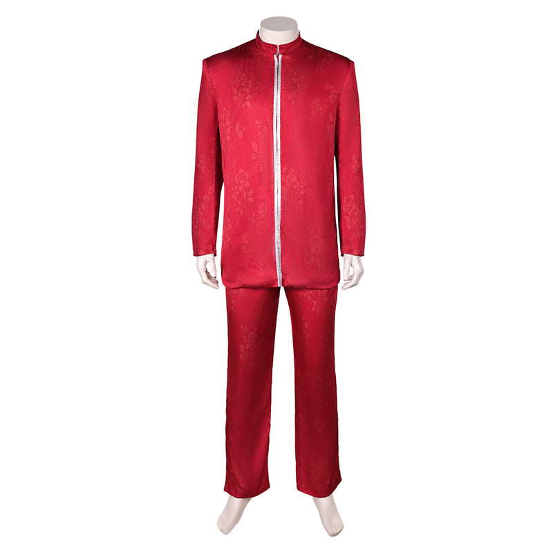 Yu Yu Hakusho 2023 TV Kurama Red Suit Party Carnival Halloween Cosplay Costume