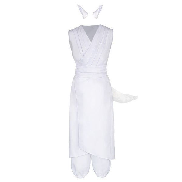 Yu Yu Hakusho 2023 TV Kurama White Suit Party Carnival Halloween Cosplay Costume