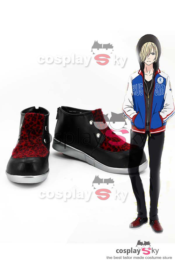Anime Cosplay Yuri Plisetsky Shoes Cosplay Shoes