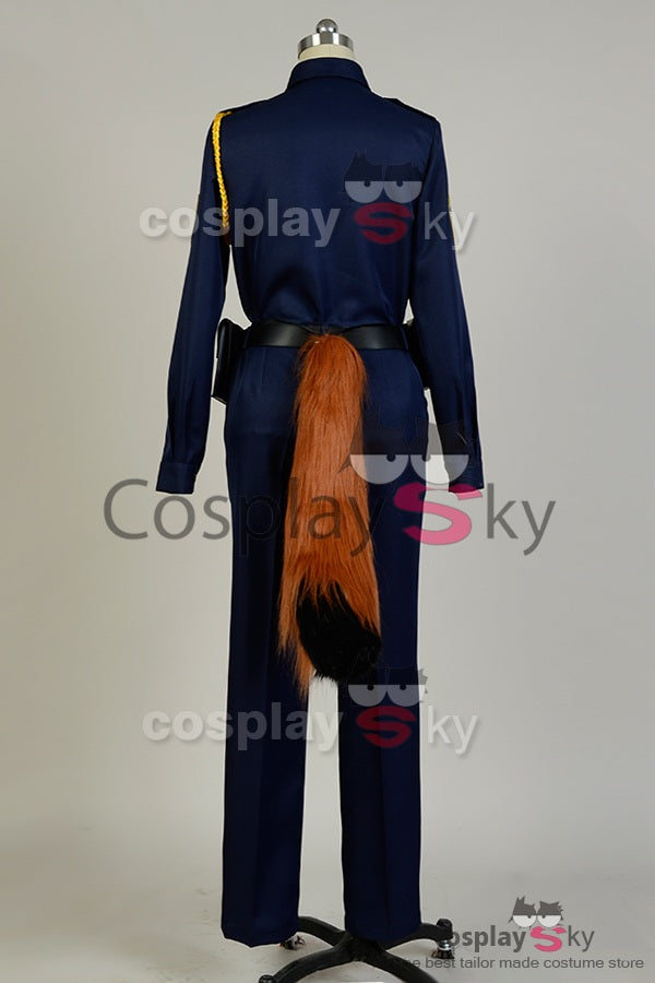 Fox Nick Uniform Cosplay Costume Halloween Carnival Suit