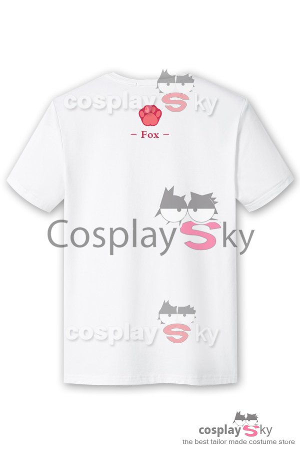 Fox Nick T-shirt Cosplay Costume